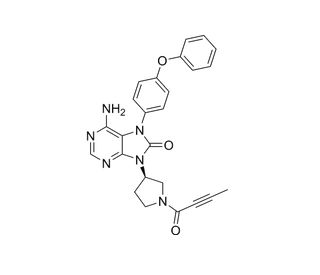Tirabrutinib (CAS 1351636-18-4) - chemical structure image