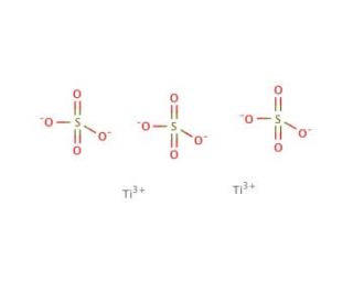 Titanium(III) sulfate solution (CAS 19495-80-8) - chemical structure image