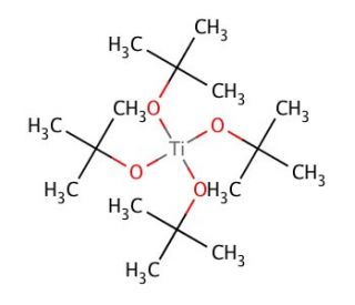 Titanium(IV) tert-butoxide (CAS 3087-39-6) - chemical structure image