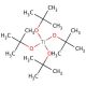 Titanium(IV) tert-butoxide (CAS 3087-39-6) - chemical structure image