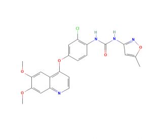 Tivozanib (CAS 475108-18-0) - chemical structure image