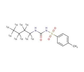 Tolbutamide-d9 (CAS 1219794-57-6) - chemical structure image