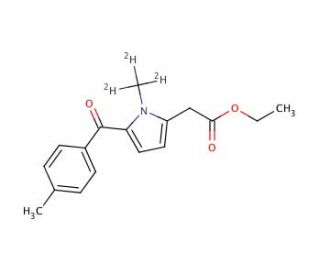 Tolmetin-d3 Ethyl Ester - chemical structure image