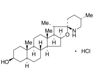 Tomatidine hydrochloride (CAS 6192-62-7) - chemical structure image