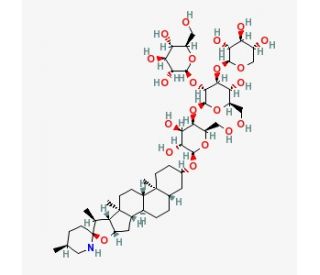 Tomatine (CAS 17406-45-0) - chemical structure image