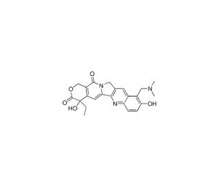 Topotecan (CAS 123948-87-8) - chemical structure image