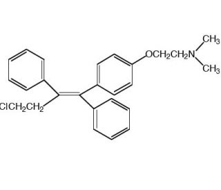 Toremifene (CAS 89778-26-7) - chemical structure image