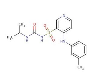 Torsemide (CAS 56211-40-6) - chemical structure image
