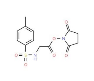 Tos-Gly-OSu (CAS 68385-26-2) - chemical structure image