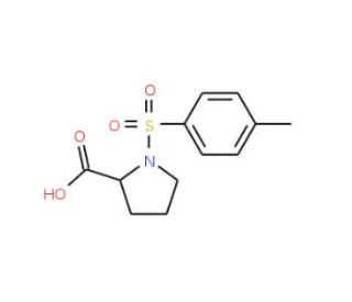 Tosyl-D-proline (CAS 110771-95-4) - chemical structure image