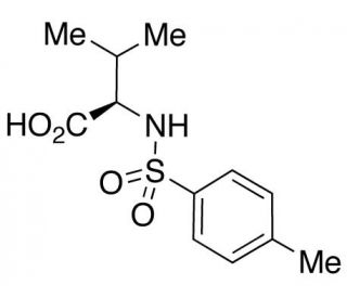 Tosyl-D-valine (CAS 68005-71-0) - chemical structure image