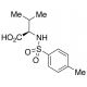Tosyl-D-valine (CAS 68005-71-0) - chemical structure image