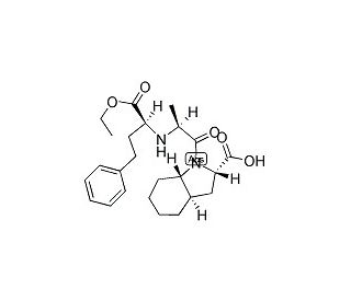 Trandolapril (CAS 87679-37-6) - chemical structure image