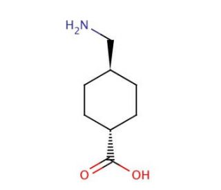 Tranexamic acid (CAS 1197-18-8) - chemical structure image