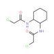 (±)-trans-1,2-Bis(chloroacetamido)cyclohexane (CAS 150576-46-8) - chemical structure image