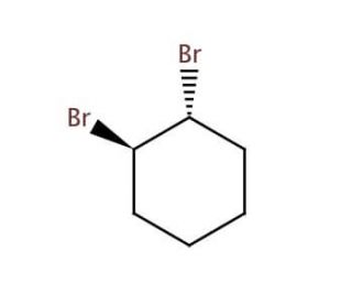 trans-1,2-Dibromocyclohexane (CAS 7429-37-0) - chemical structure image
