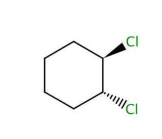 trans-1,2-Dichlorocyclohexane (CAS 822-86-6) - chemical structure image