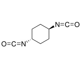 trans-1,4-Cyclohexane diisocyanate (CAS 7517-76-2) - chemical structure image