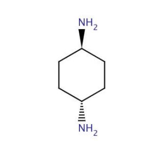 trans-1,4-Diaminocyclohexane (CAS 2615-25-0) - chemical structure image