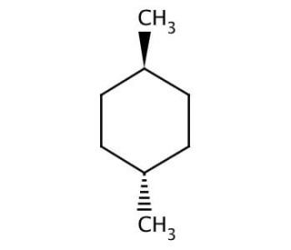 trans-1,4-Dimethylcyclohexane (CAS 2207-04-7) - chemical structure image