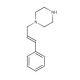 trans-1-Cinnamylpiperazine (CAS 87179-40-6) - chemical structure image