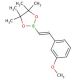 trans-2-(3-Methoxyphenyl)vinylboronic acid pinacol ester (CAS 871125-68-7) - chemical structure image