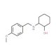 trans-2-(4-Methoxy-benzylamino)-cyclohexanol (CAS 759402-65-8) - chemical structure image