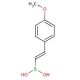trans-2-(4-Methoxyphenyl)vinylboronic acid (CAS 72316-18-8) - chemical structure image