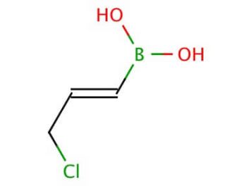 trans-2-Chloromethylvinylboronic acid (CAS 215951-86-3) - chemical structure image