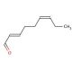 trans-2,cis-6-Nonadienal (CAS 557-48-2) - chemical structure image