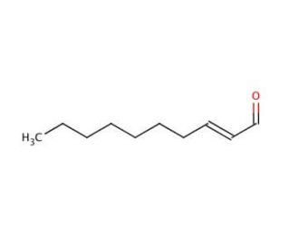 trans-2-Decenal (CAS 3913-81-3) - chemical structure image
