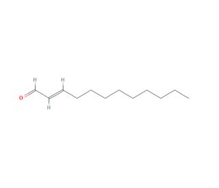 trans-2-Dodecenal (CAS 20407-84-5) - chemical structure image