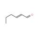 trans-2-Hexen-1-al (CAS 6728-26-3) - chemical structure image