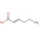 trans-2-Hexenoic acid (CAS 13419-69-7) - chemical structure image