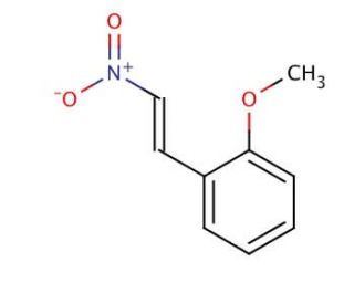 trans-2-Methoxy-&beta;-nitrostyrene (CAS 3316-24-3) - chemical structure image