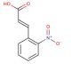 trans-2-Nitrocinnamic acid (CAS 612-41-9) - chemical structure image