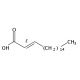 trans-2-Octadecenoic acid (CAS 2825-79-8) - chemical structure image