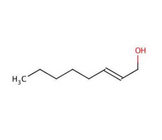 trans-2-Octen-1-ol (CAS 18409-17-1) - chemical structure image