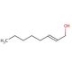 trans-2-Octen-1-ol (CAS 18409-17-1) - chemical structure image