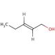 trans-2-Penten-1-ol (CAS 1576-96-1) - chemical structure image