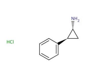 trans 2-Phenylcyclopropylamine Hydrochloride (CAS 1986-47-6) - chemical structure image