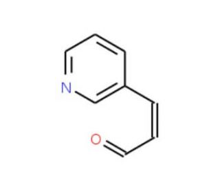 trans-3-(3-Pyridyl)acrolein (CAS 32986-65-5) - chemical structure image