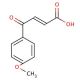 trans-3-(4-Methoxybenzoyl)acrylic acid (CAS 5711-41-1) - chemical structure image