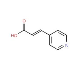 trans-3-(4-Pyridyl)acrylic acid (CAS 84228-93-3) - chemical structure image