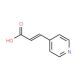 trans-3-(4-Pyridyl)acrylic acid (CAS 84228-93-3) - chemical structure image