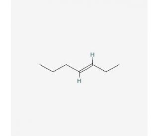 trans-3-Heptene (CAS 14686-14-7) - chemical structure image