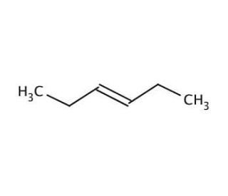 trans-3-Hexene (CAS 13269-52-8) - chemical structure image