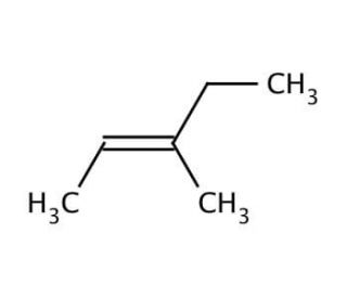 trans-3-Methyl-2-pentene (CAS 616-12-6) - chemical structure image