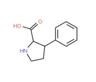 trans-3-phenyl-D-proline (CAS 118758-50-2) - chemical structure image