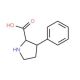 trans-3-phenyl-D-proline の分子構造、CAS番号: 118758-50-2 trans-3-phenyl-D-proline (CAS 118758-50-2) - chemical structure image